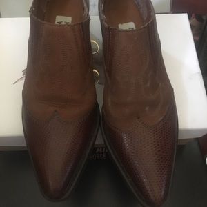 Used Nine West western boots